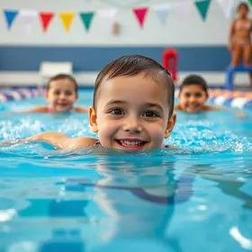 aulas de natação infantil gratuitas