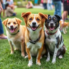 feira de adoção de cães e gatos