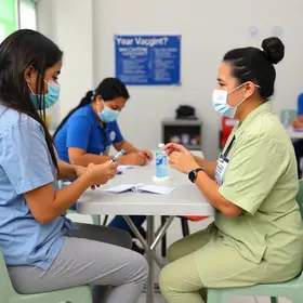 plantão de vacinação em Limeira