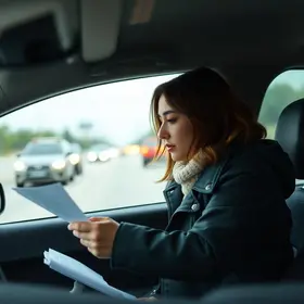 carro registrado em nome