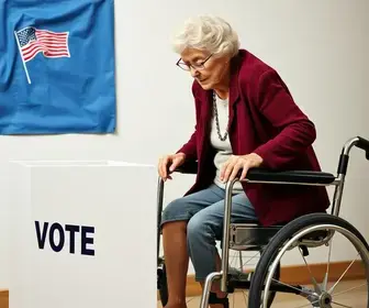 acessibilidade na votação